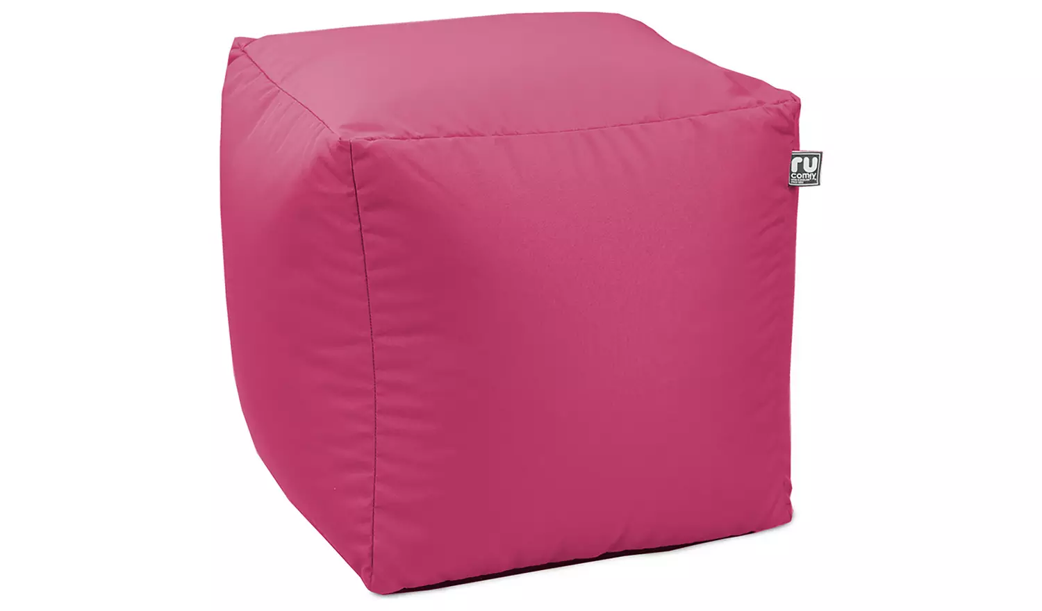 rucomfy Indoor Outdoor Cube Bean Bag - Pink