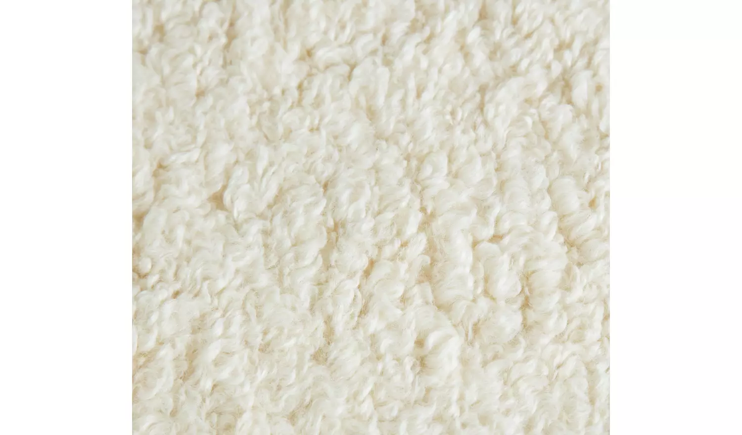 Habitat Faux Shearling Throw - Oatmeal - 150x200cm