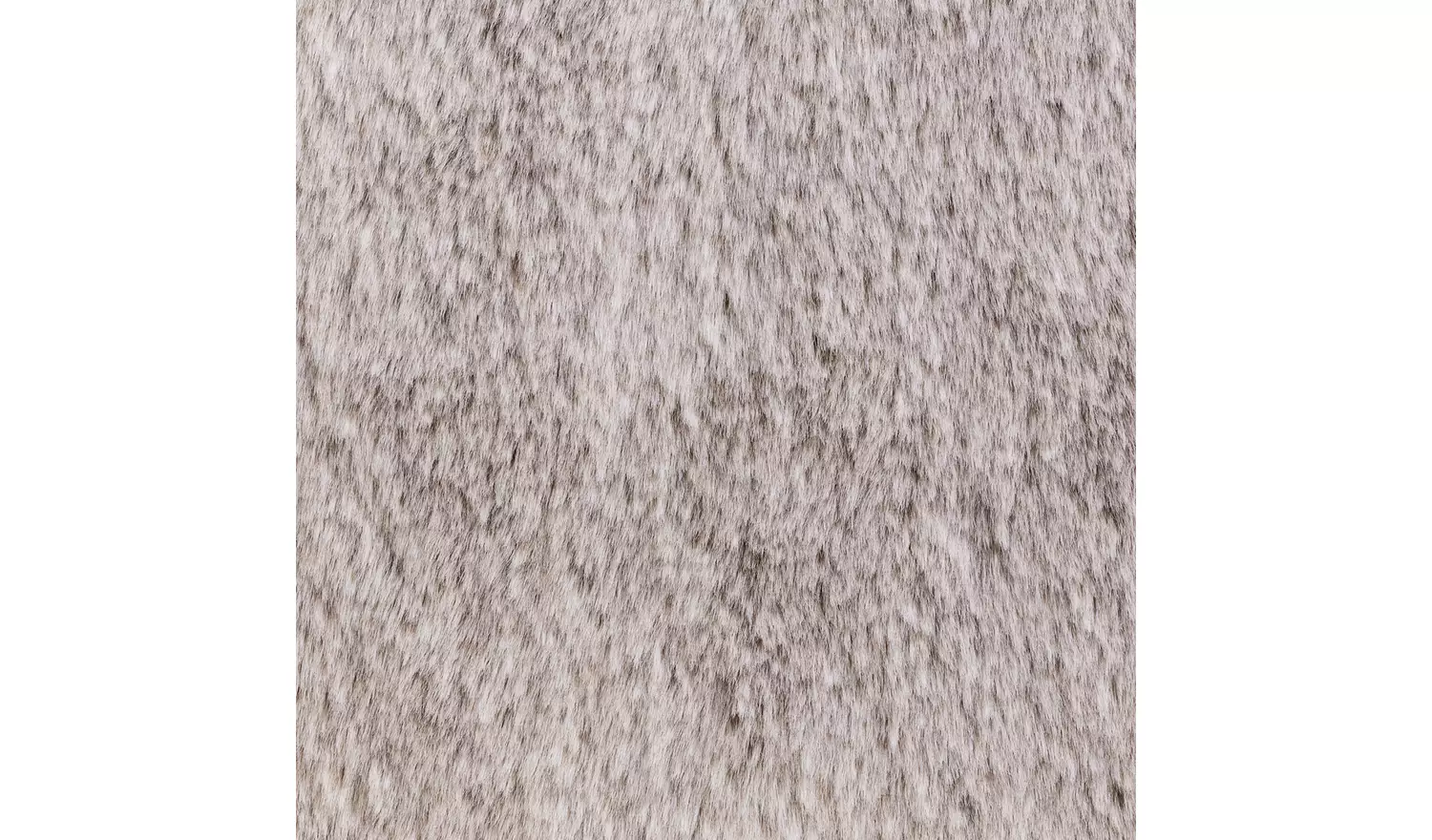 Habitat Fur Tipped Throw - Brown -125x150cm