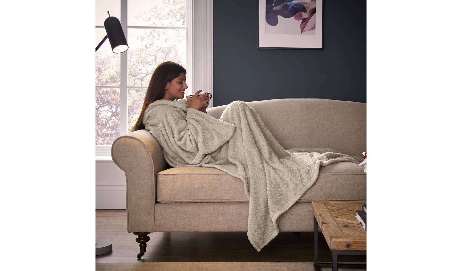 Silentnight Neutral Snugsie Wearable Blanket