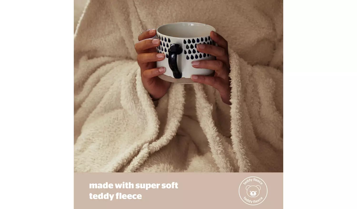 Silentnight Neutral Snugsie Wearable Blanket