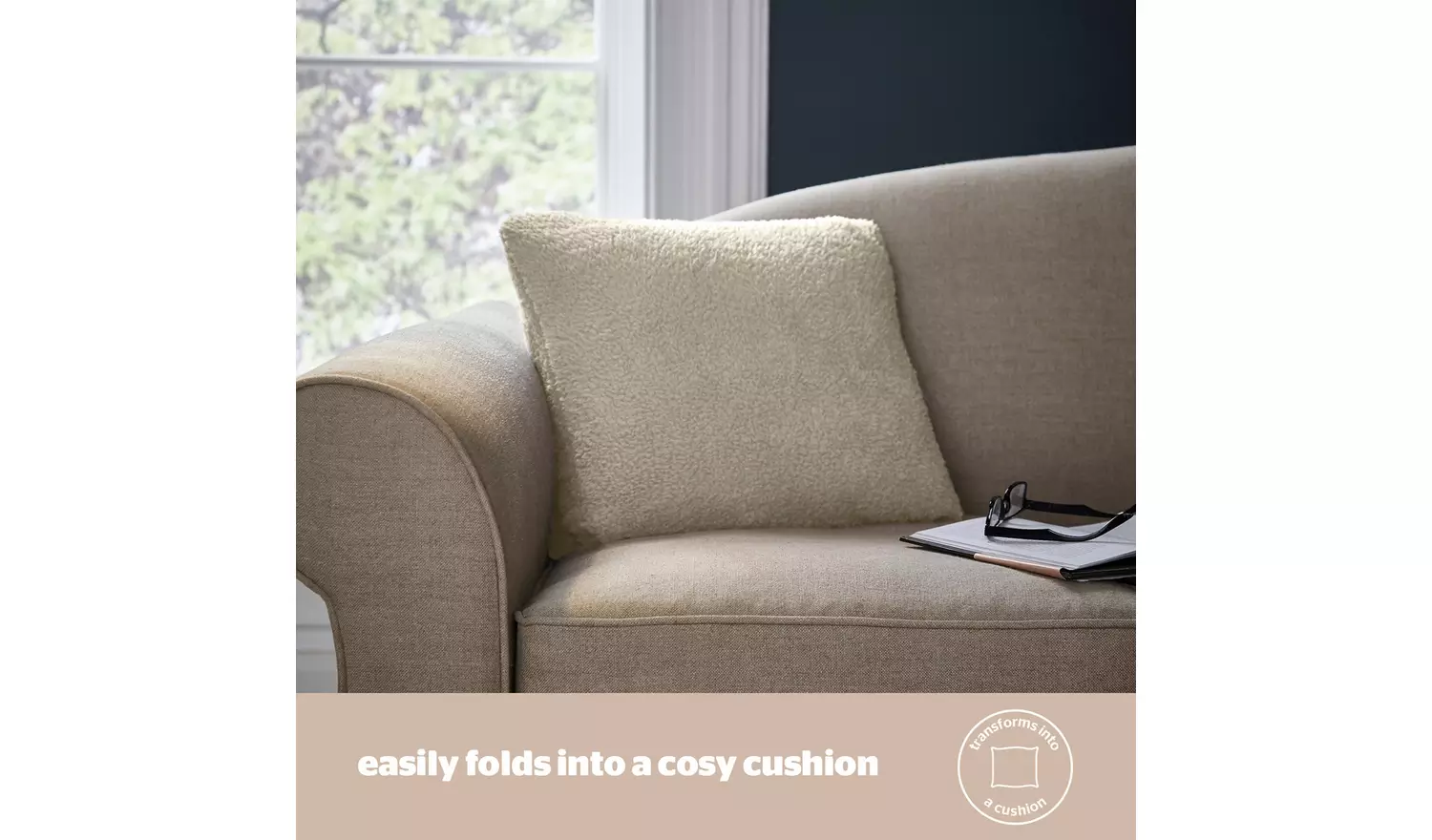 Silentnight Neutral Snugsie Wearable Blanket