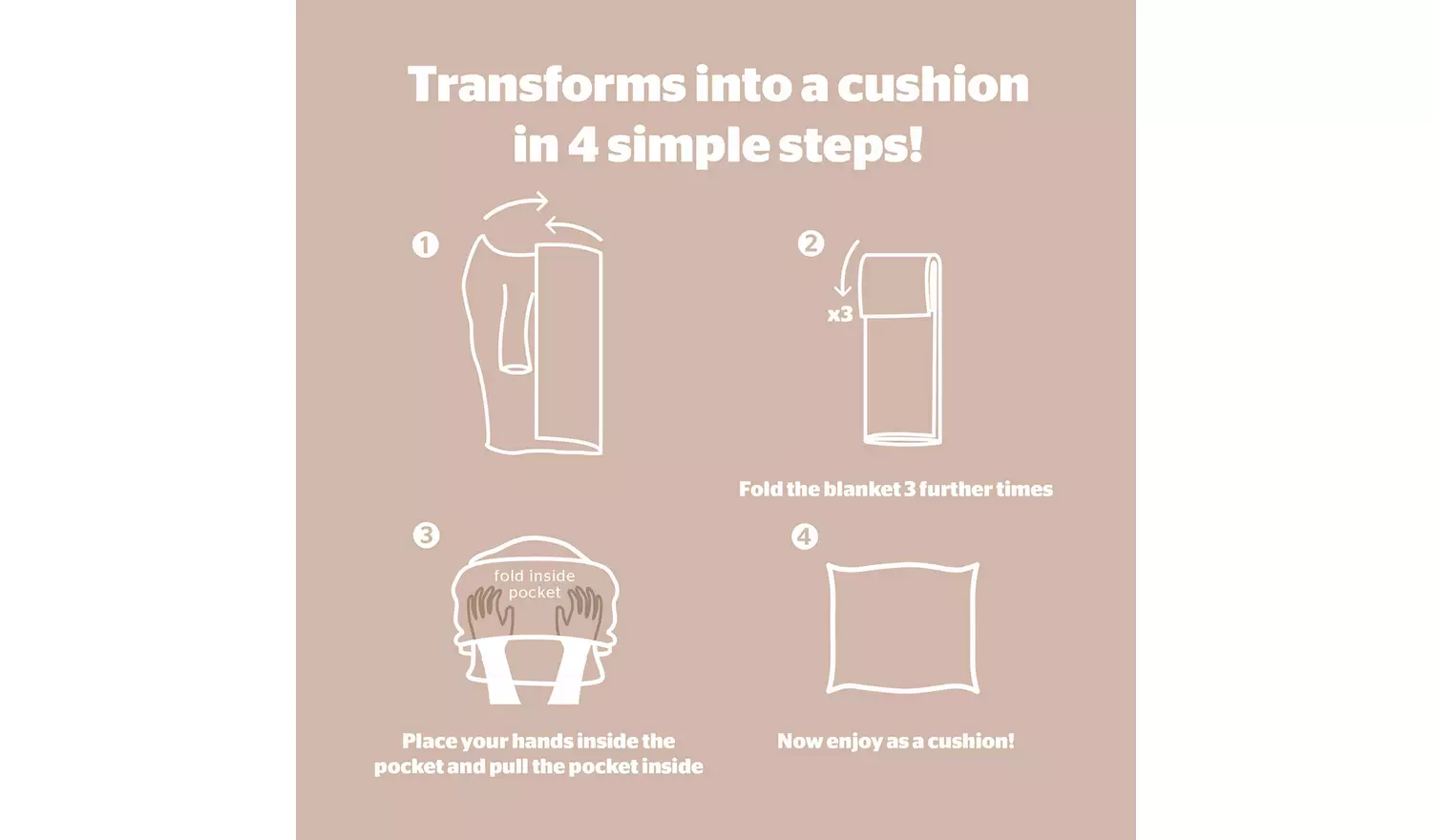 Silentnight Navy Sparkle Snugsie Wearable Blanket