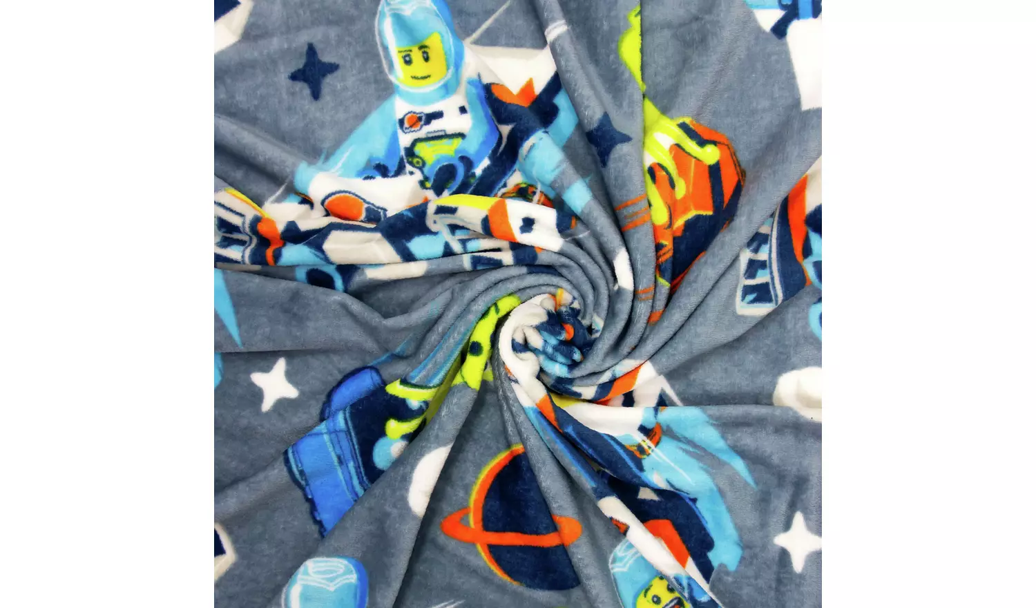 LEGO City Fleece Throw - Blue - 150x100cm