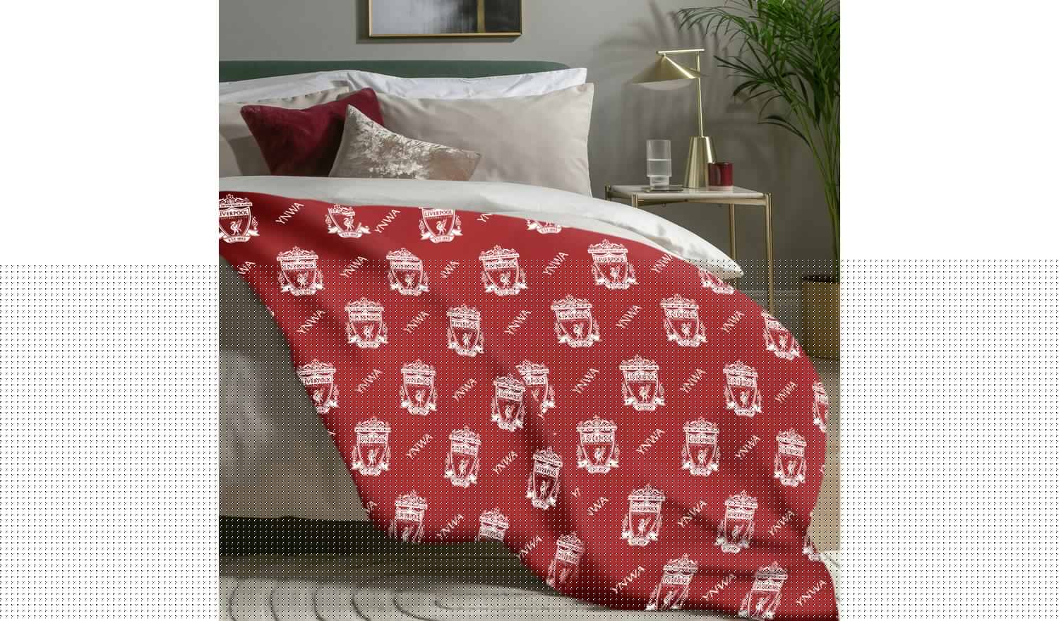 Liverpool FC FLeece Throw - Red - 150x100cm