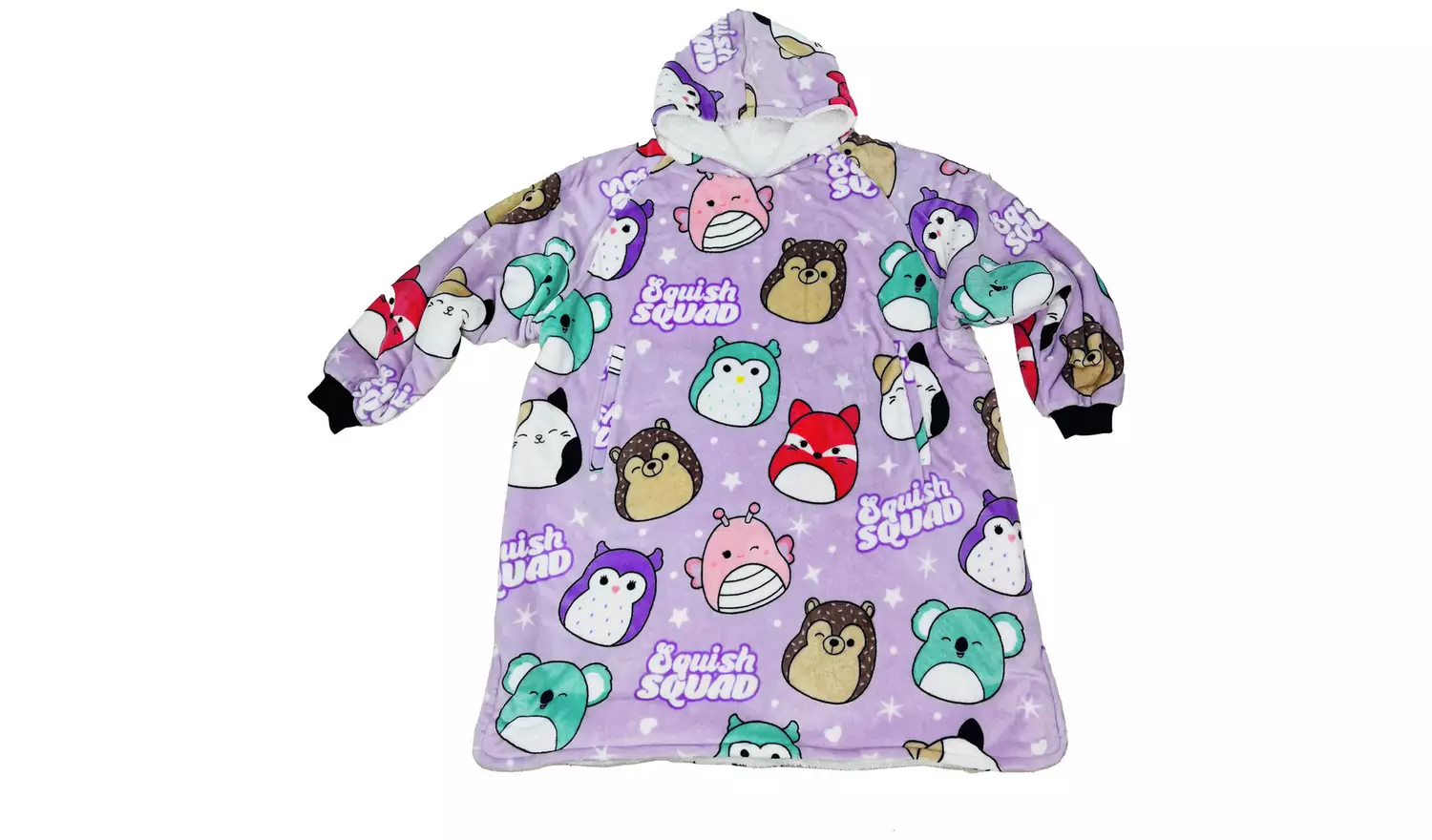 Squishmallows Fleece Hooded Blanket - Medium