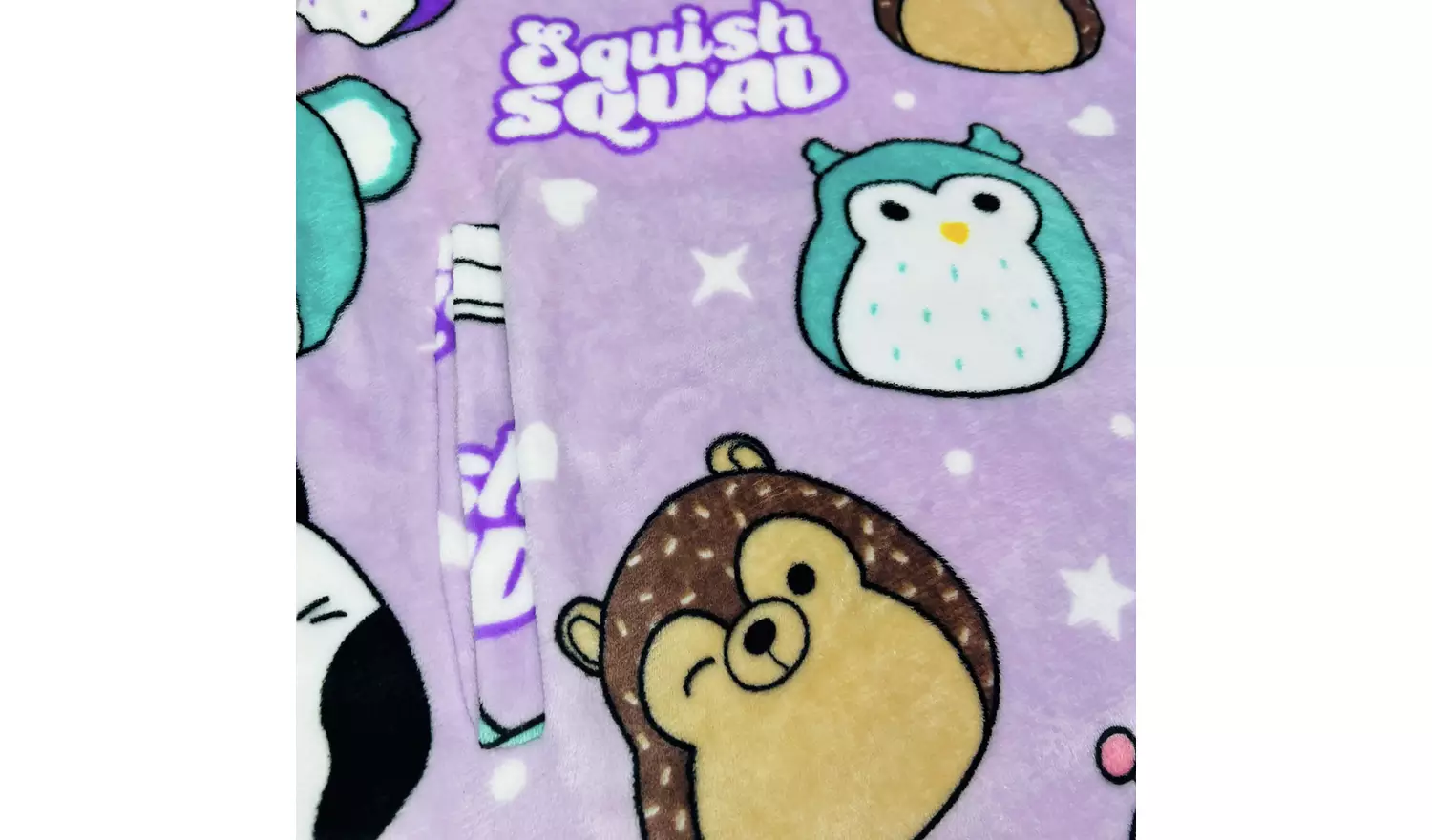 Squishmallows Fleece Hooded Blanket - Medium
