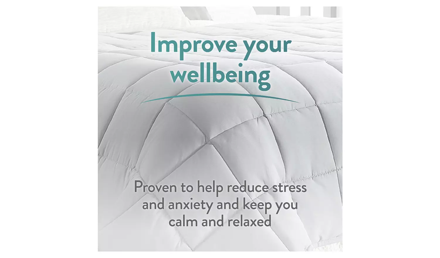 Slumberdown Wellbeing Weighted Adults Blanket - 7kg