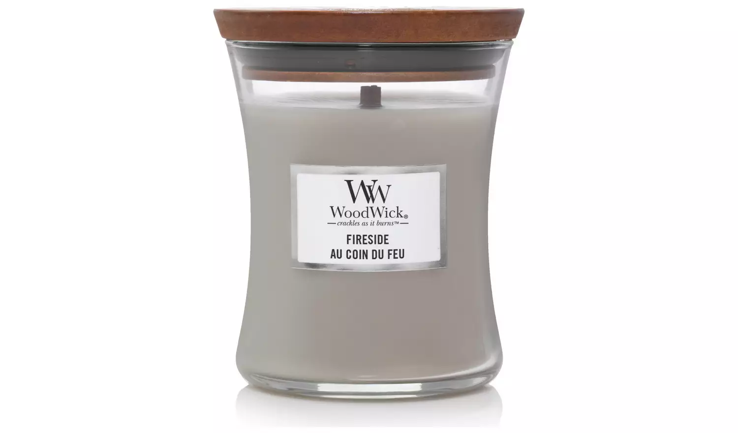 Woodwick Medium Jar Candle - Fireside