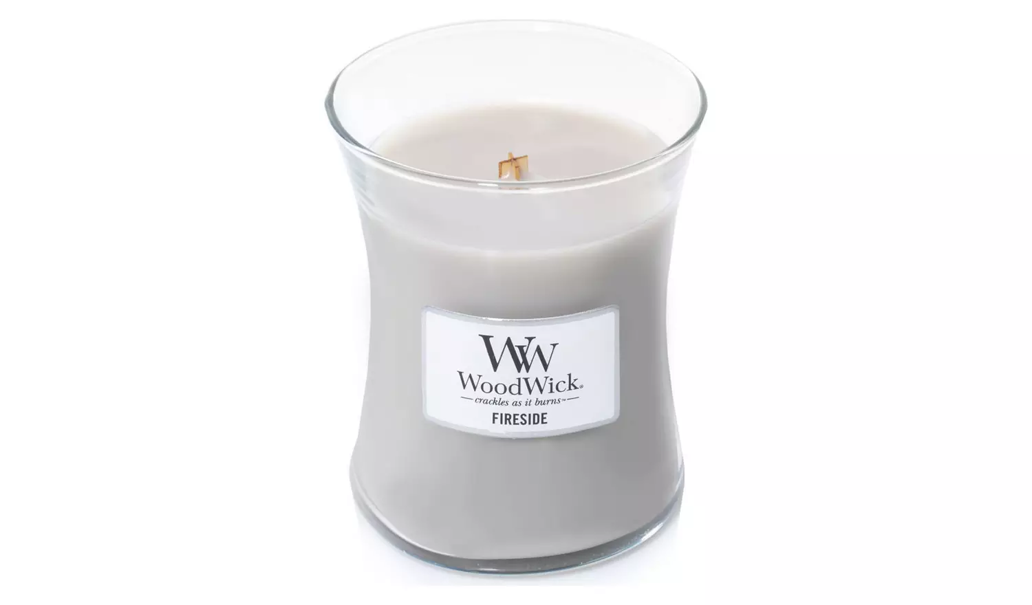 Woodwick Medium Jar Candle - Fireside