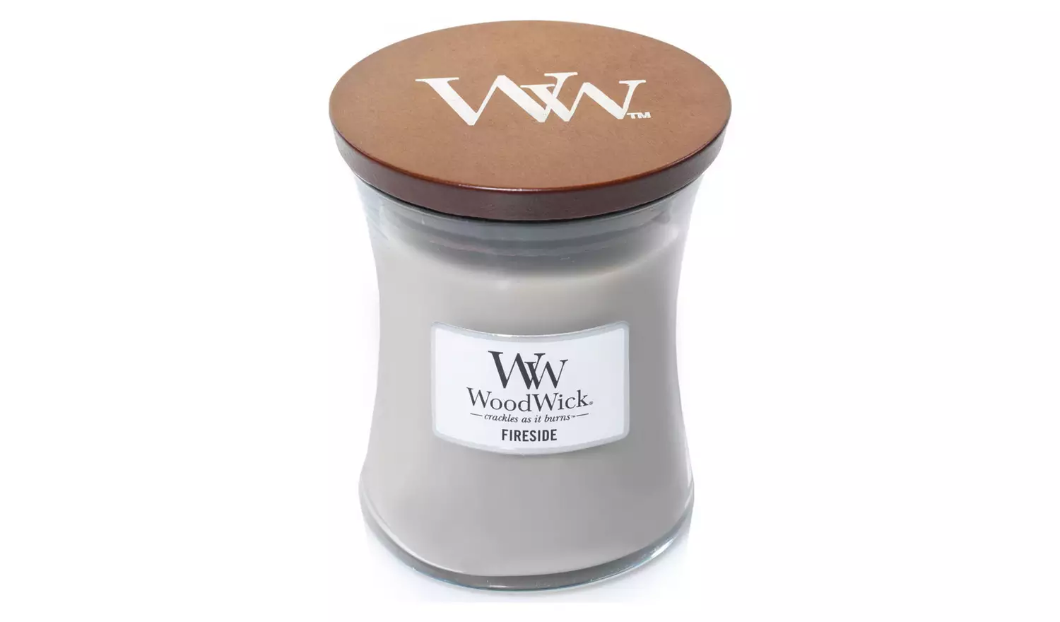 Woodwick Medium Jar Candle - Fireside