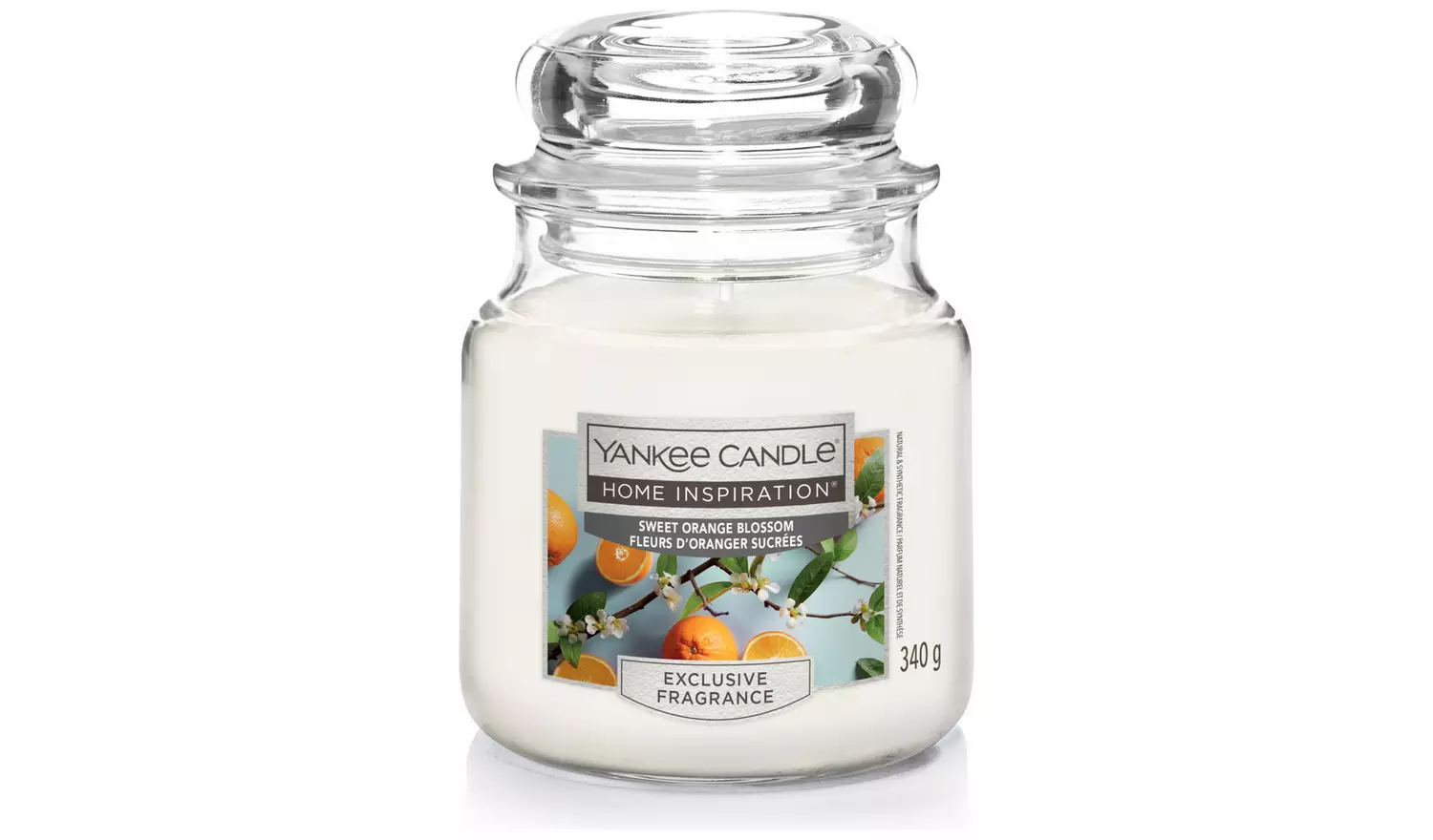 Yankee Home Inspiration Medium Candle - Sweet Orange Blossom