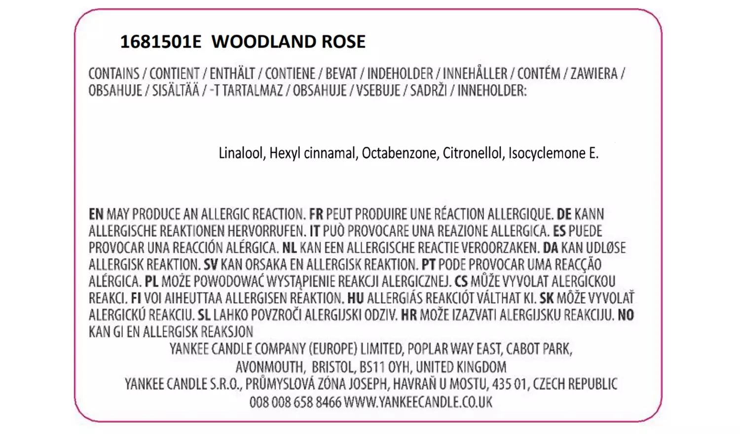 Nature's Wick Large Multi Wick Jar Candle - Woodland Rose