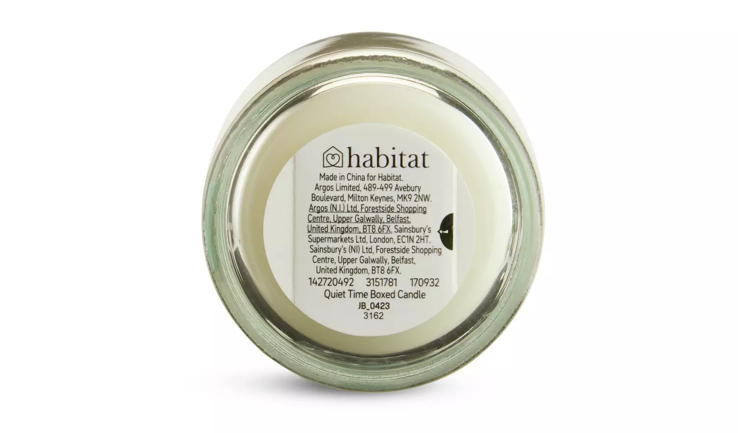 Habitat x Designs in Mind Boxed Candle - Quiet Time