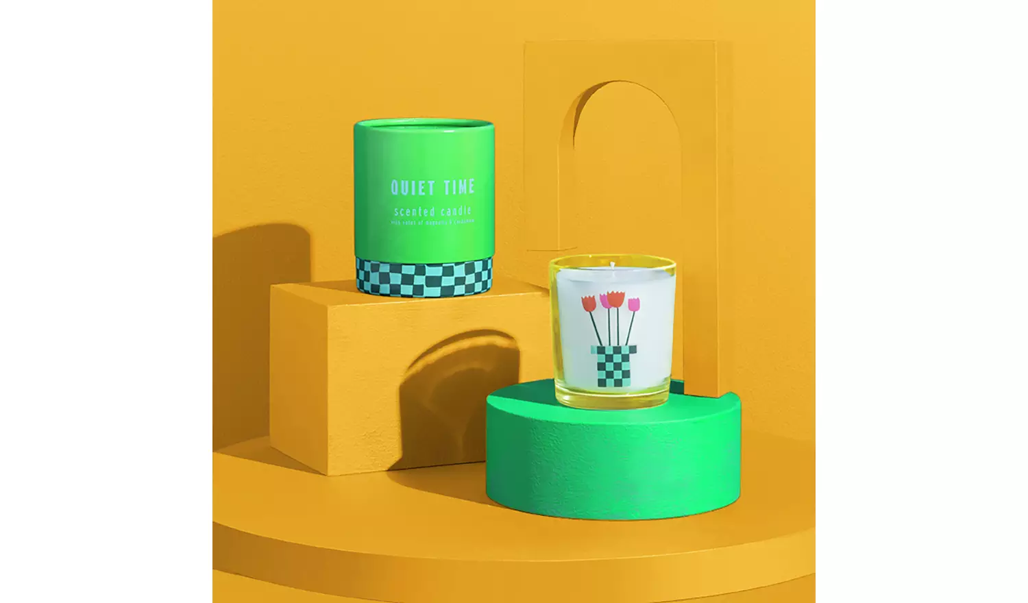 Habitat x Designs in Mind Boxed Candle - Quiet Time