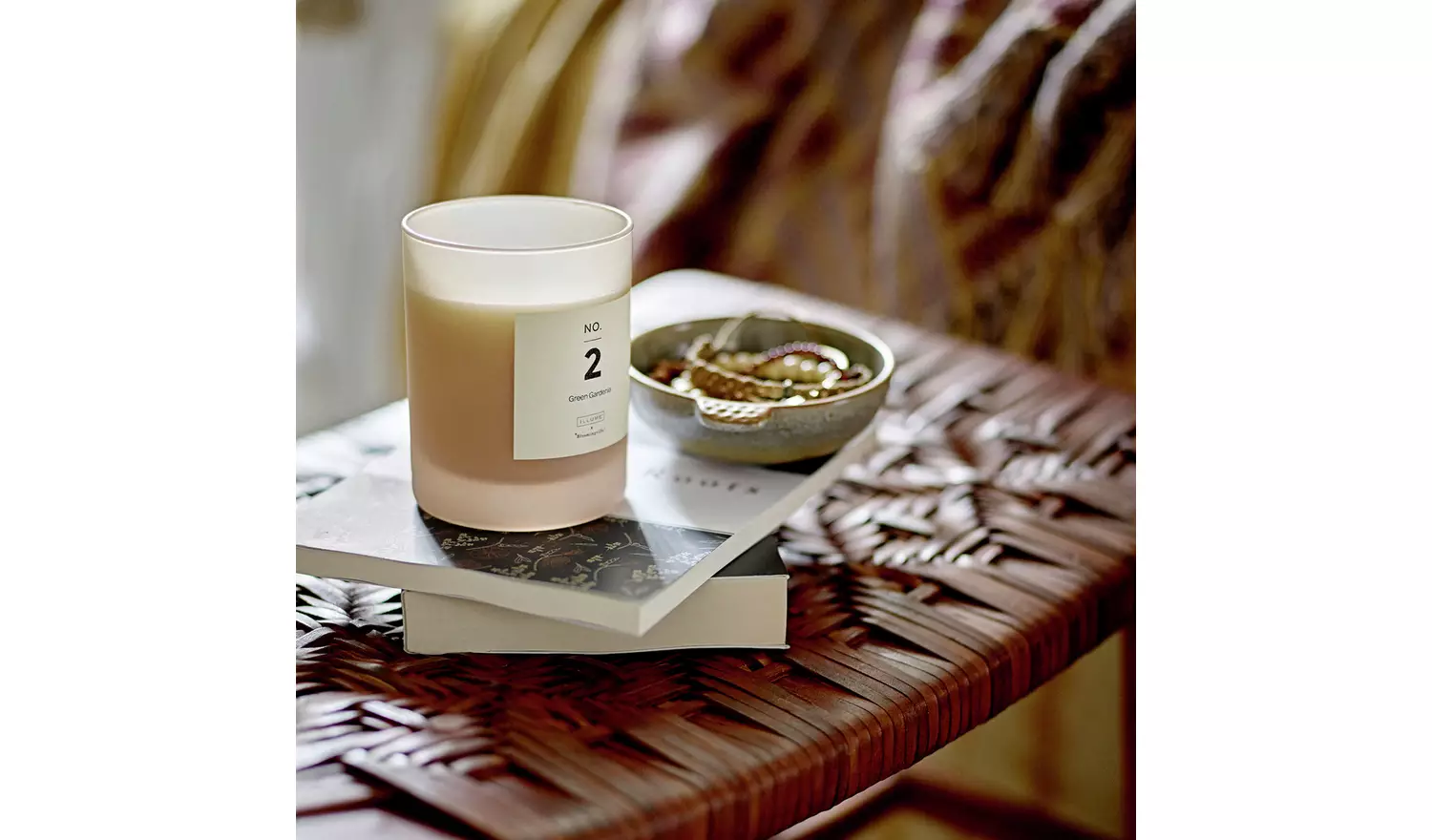 ILLUME x Bloomingville Small Scented Candle - Green Gardenia