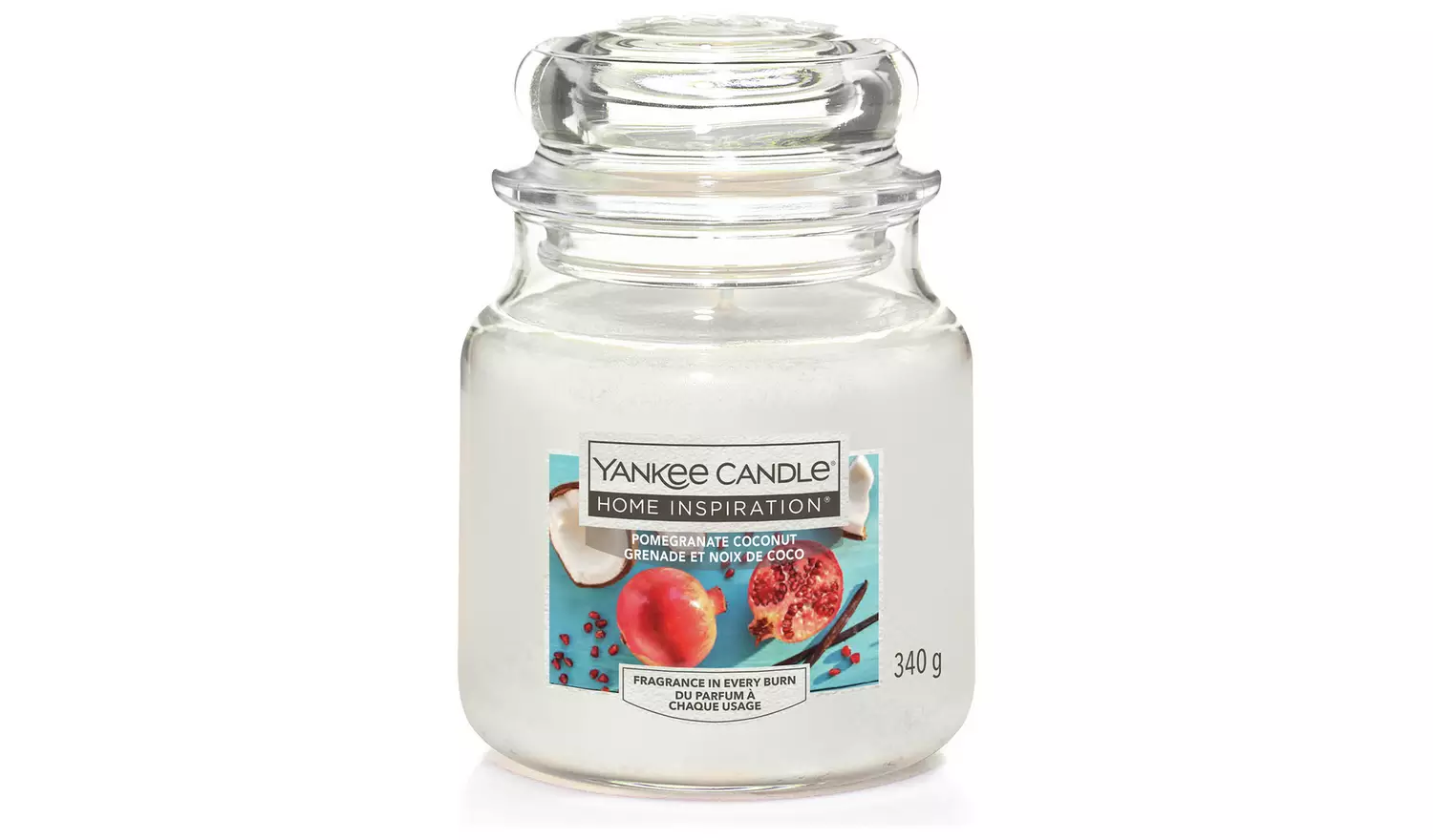 Yankee Home Inspiration Medium Candle - Pomegranate Coconut