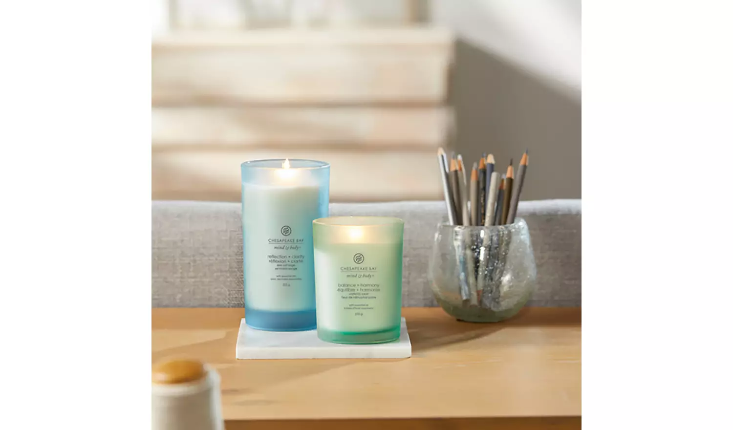 Chesapeake Bay Medium Jar Candle - Waterlily Pear