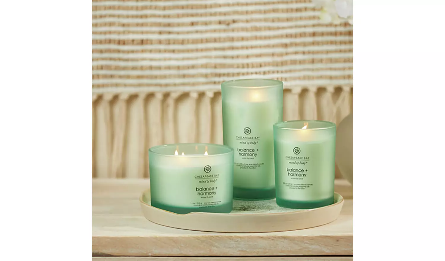 Chesapeake Bay Large Jar Candle - Waterlily Pear