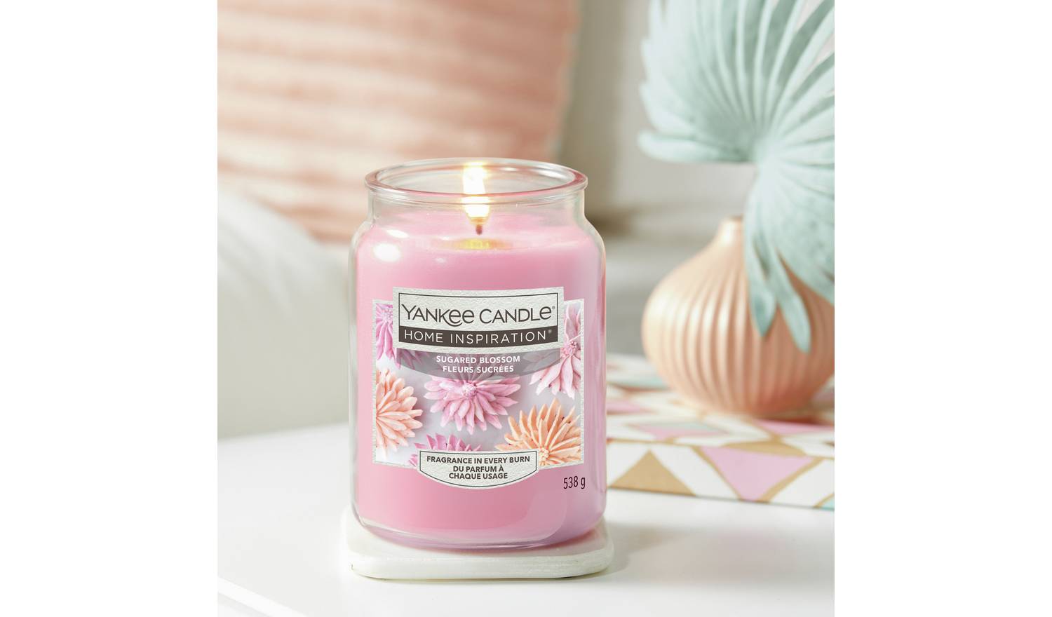 Yankee Home Inspiration Large Jar Candle - Sugared Blossom