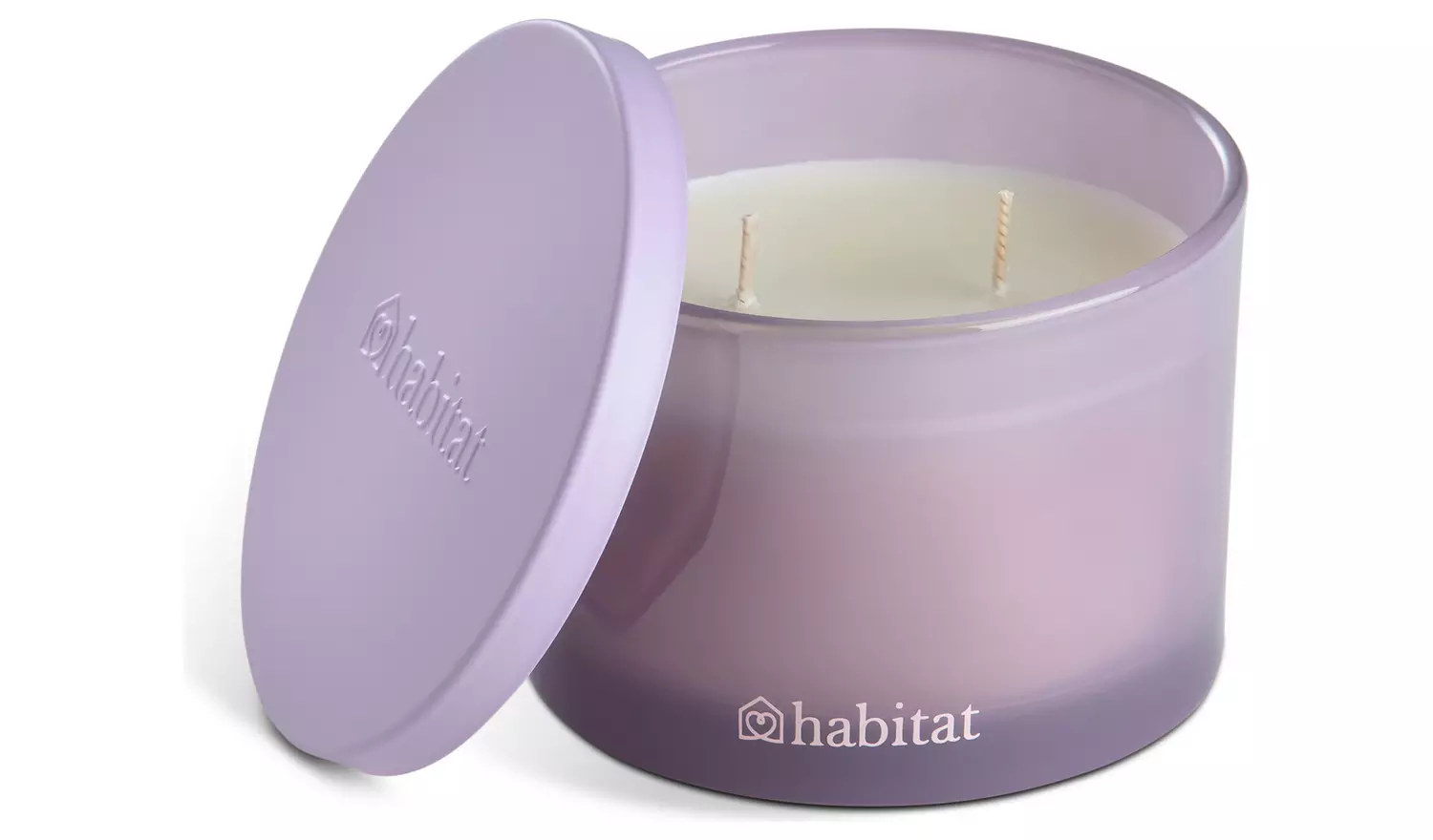 Habitat Large Multi Wick Candle - Jasmine & Pineapple Flower
