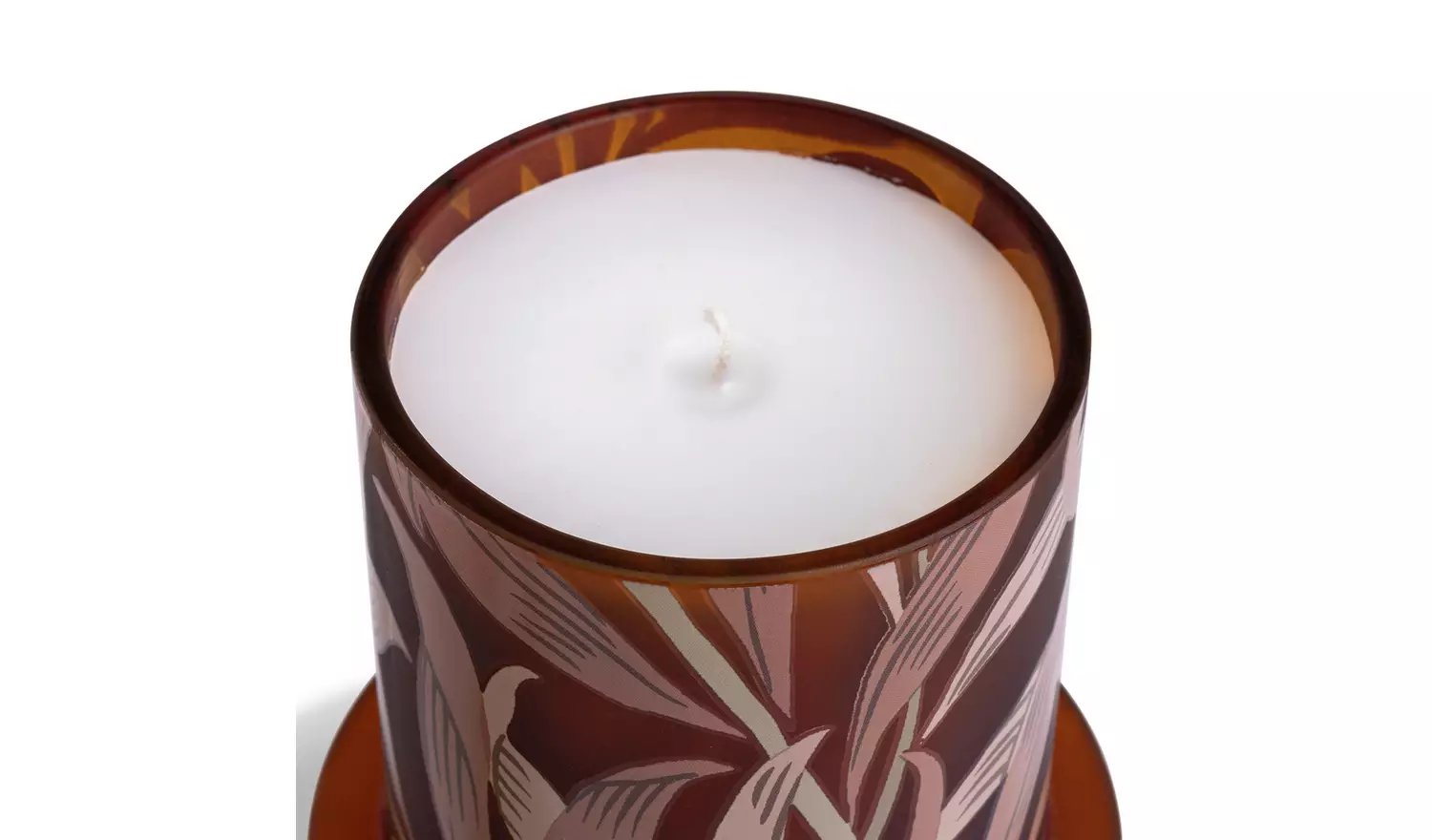 Habitat x Morris & Co. Oak & Fallen Acorn Small Glass Candle