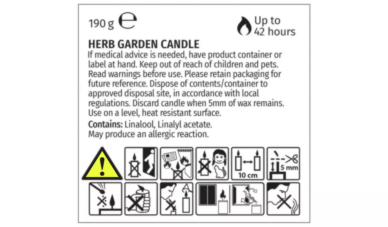 Wax Lyrical Medium Scented Candle - Herb Garden