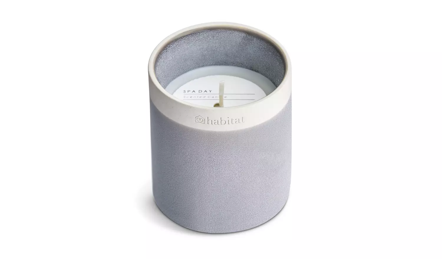 Habitat Small Ceramic Candle - Spa Day