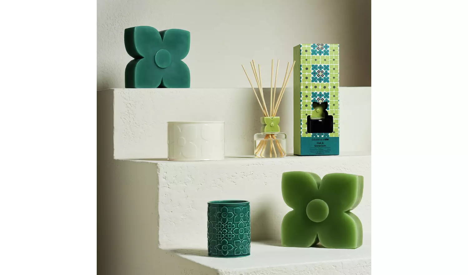 Habitat x Scion Shaped Candle - Green