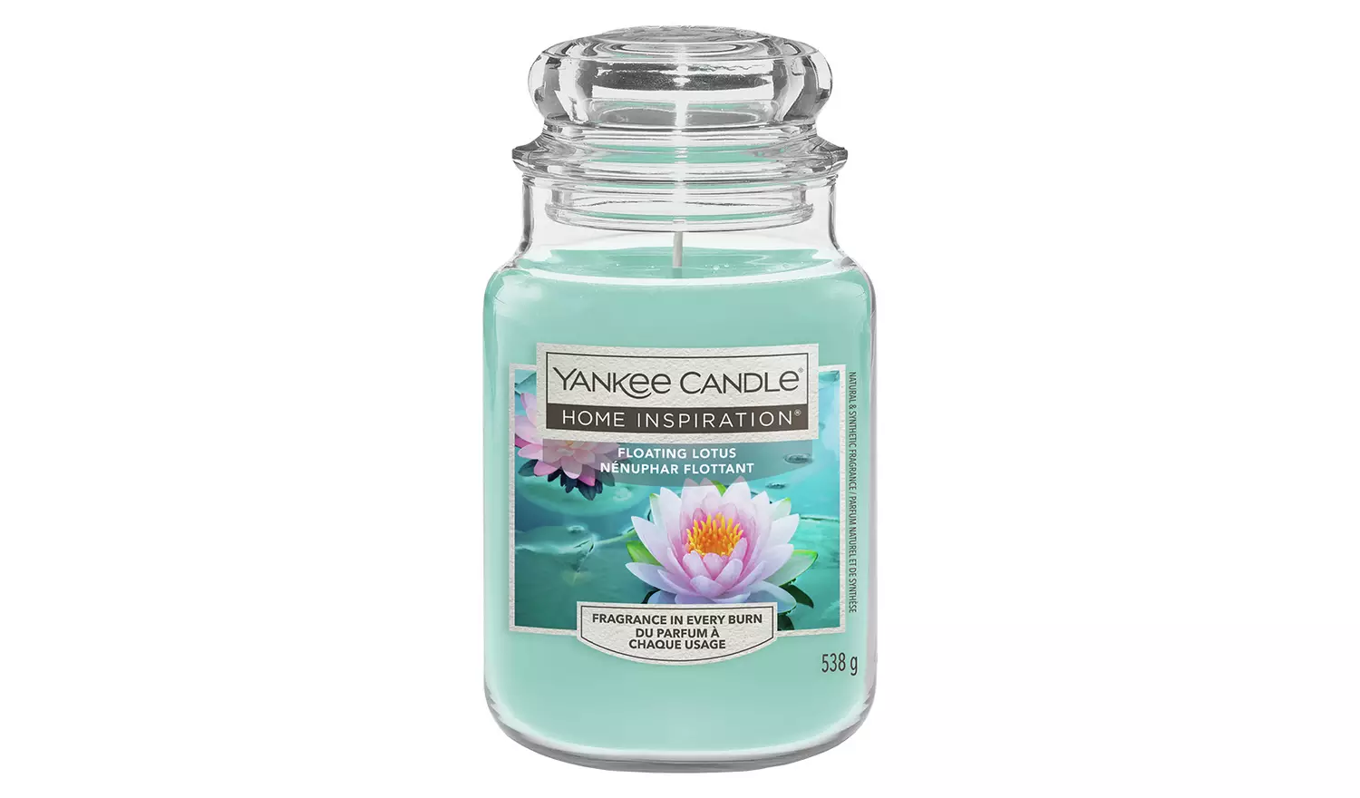 Yankee Home Inspiration Large Jar Candle - Floating Lotus