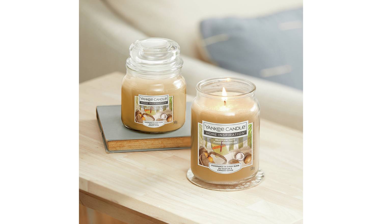 Yankee Home Inspiration Medium Jar Candle - Beach Day Rays