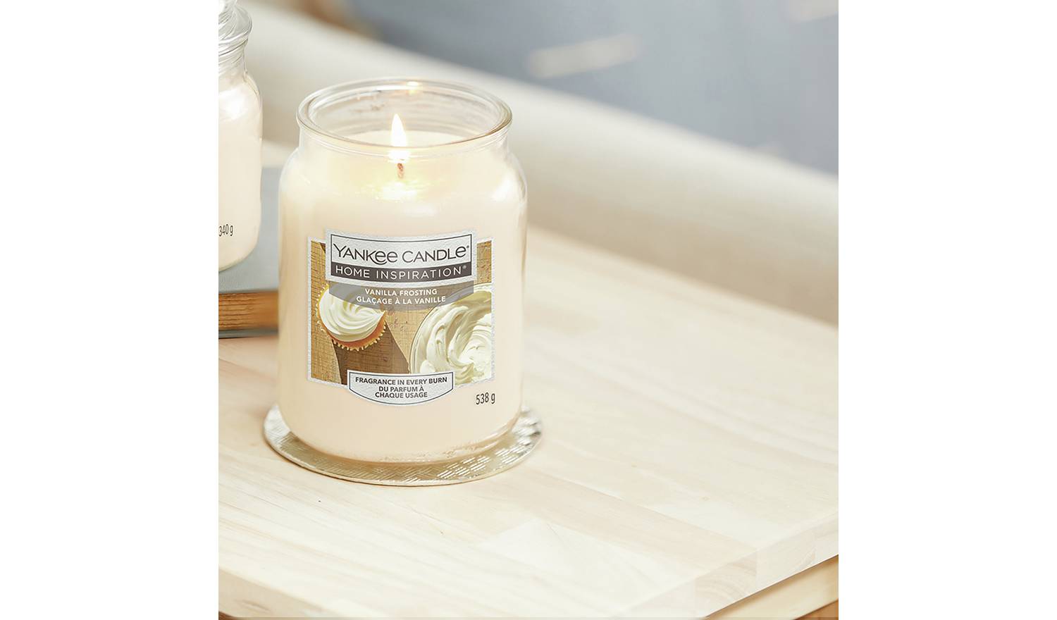 Yankee Home Inspiration Large Jar Candle - Vanilla Frosting