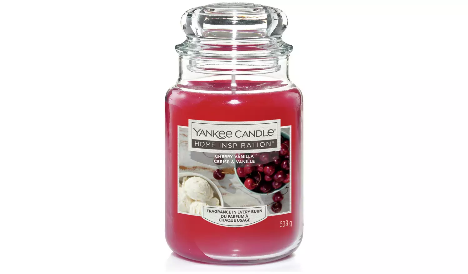 Yankee Home Inspiration Large Jar Candle - Cherry Vanilla