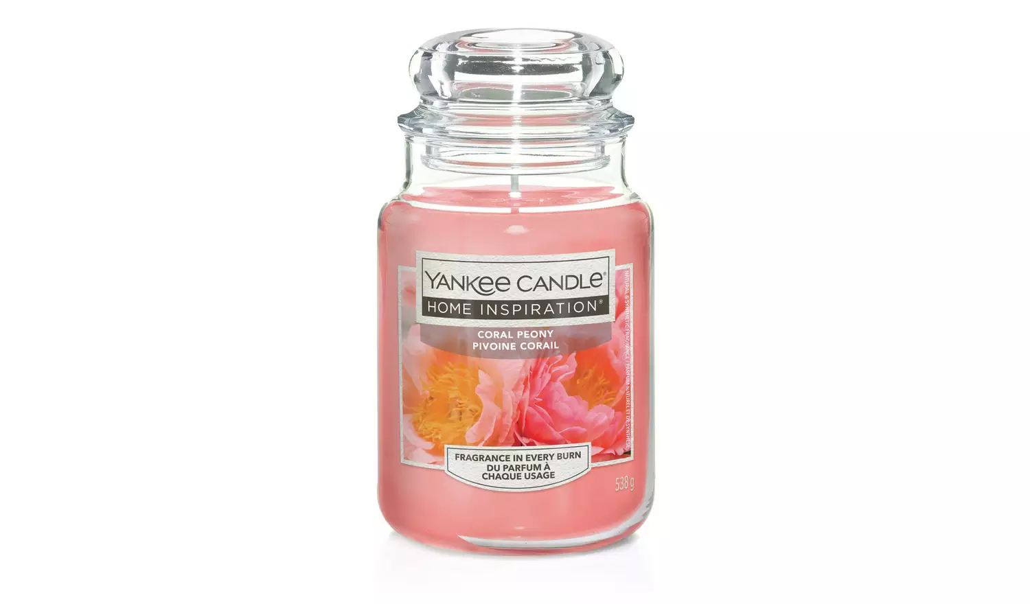 Yankee Home Inspiration Large Jar Candle - Coral Peony