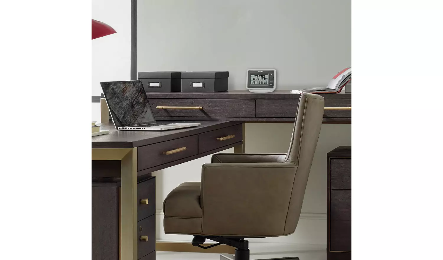 Seiko LCD Alarm Clock