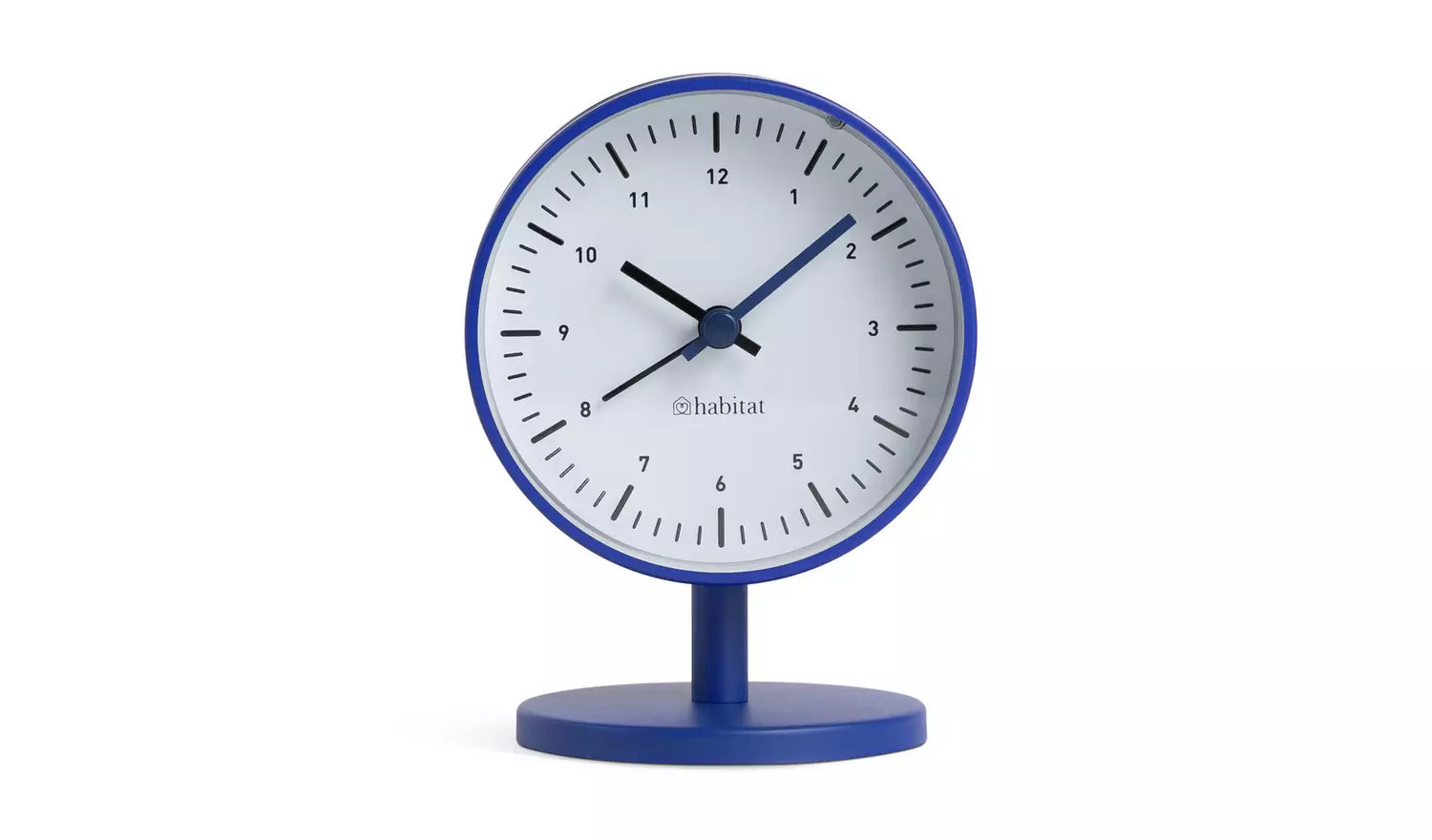 Habitat Analogue Alarm Clock - Blue