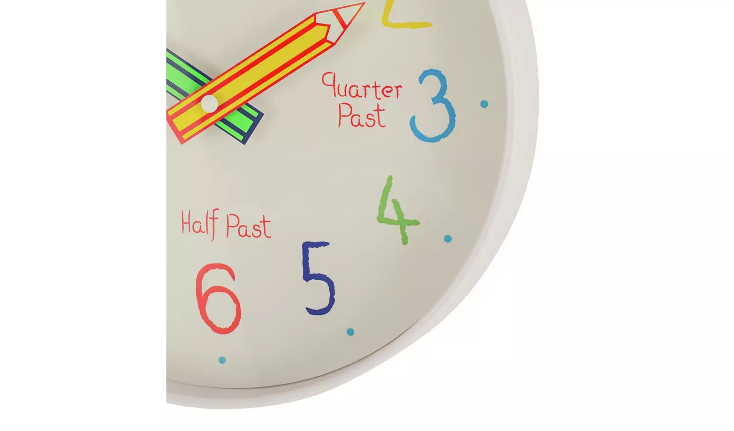Argos Home Children's Tell the Time Wall Clock