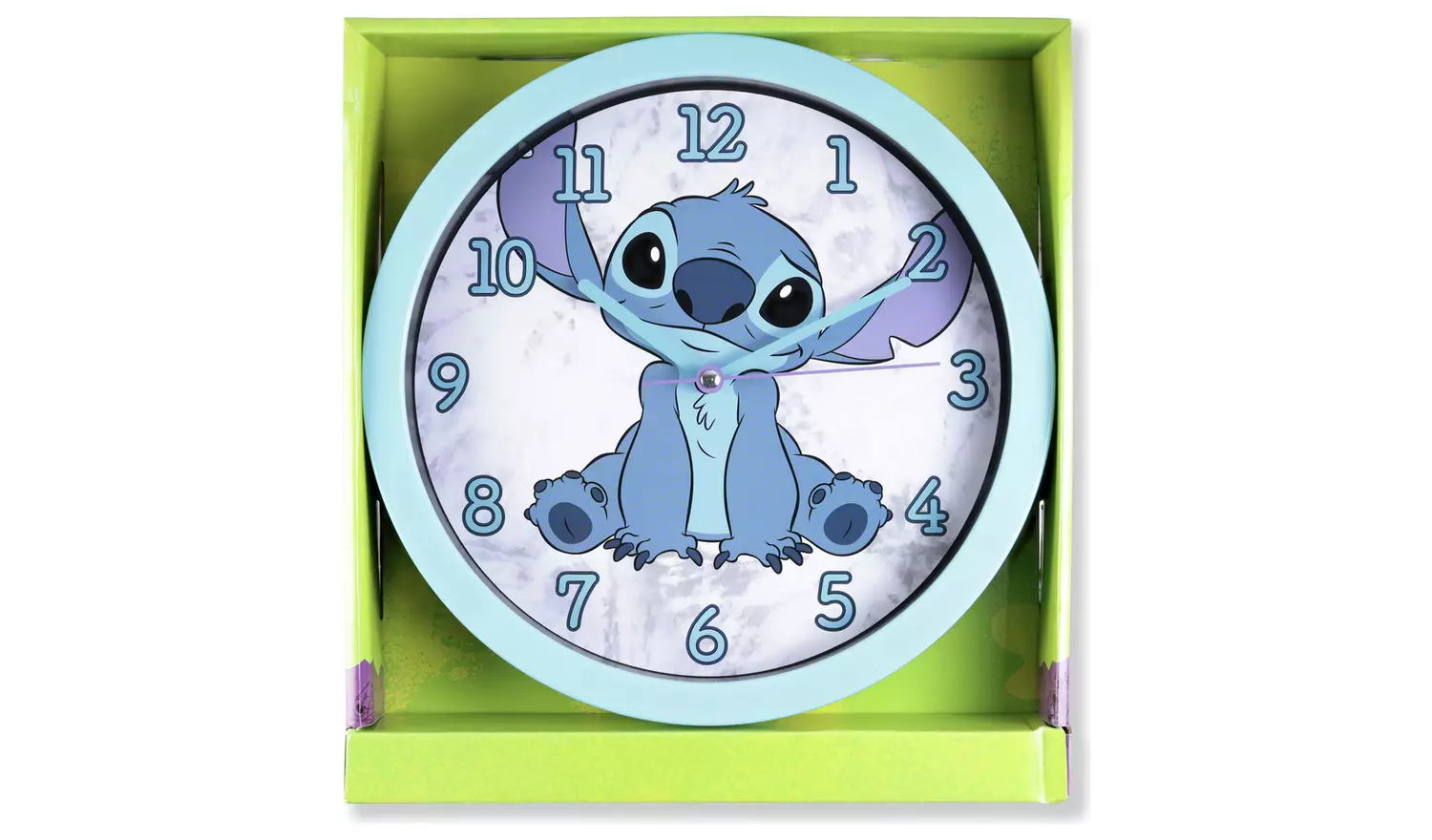 Disney Lilo & Stitch Kids Wall Clock - Blue