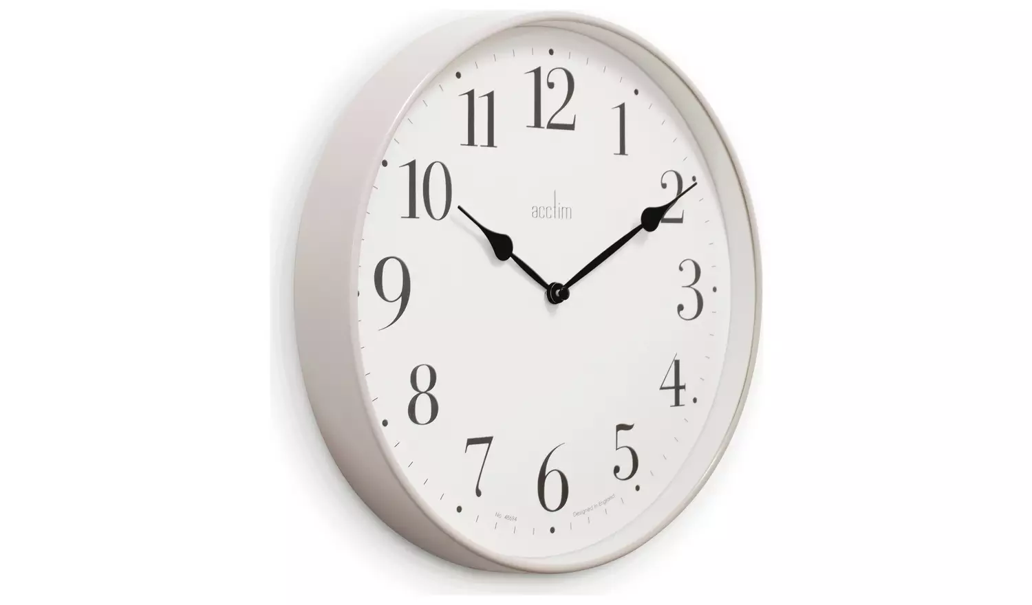 AcctimCountry Analogue Wall Clock - Latte