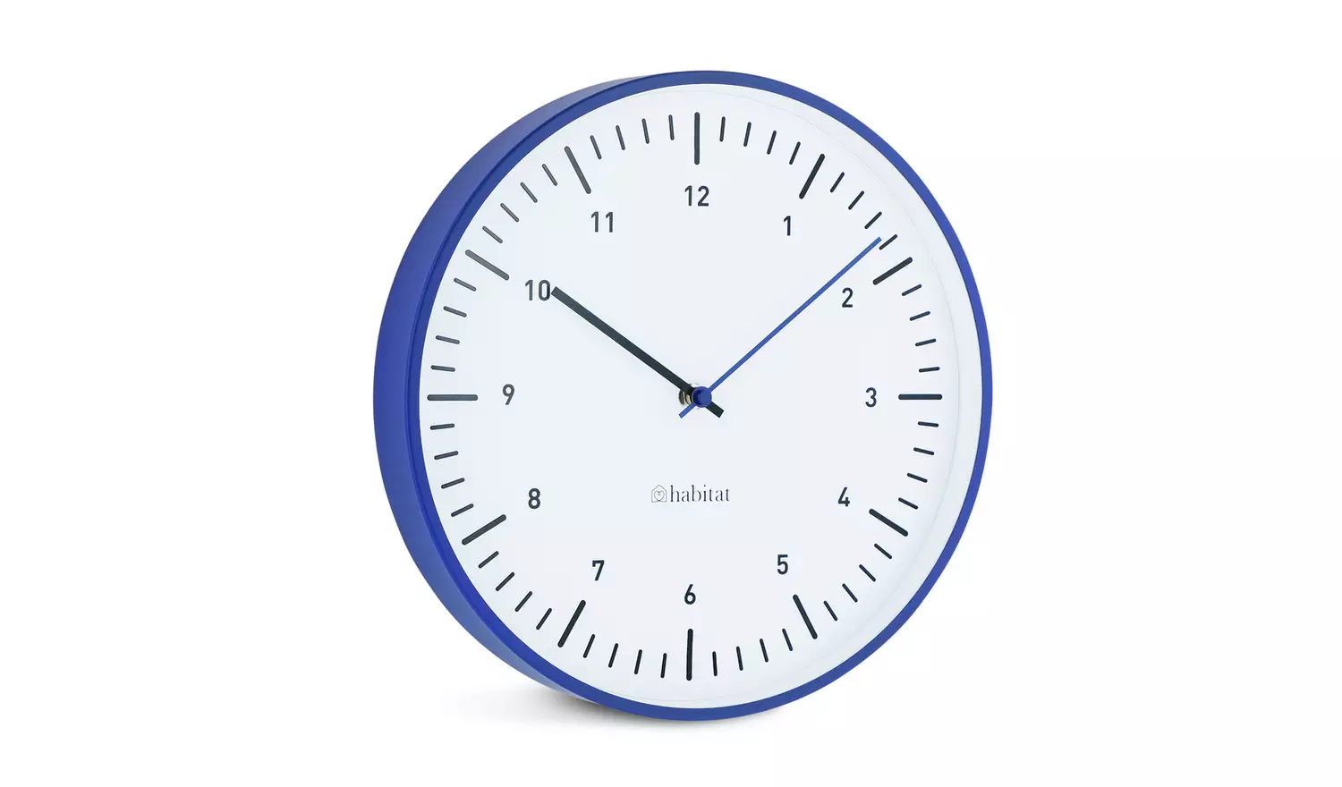 Habitat Analogue Wall Clock - Blue