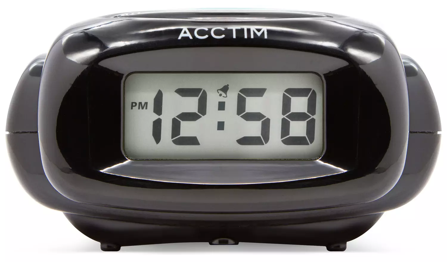 Acctim Aura LCD Alarm Clock - Black