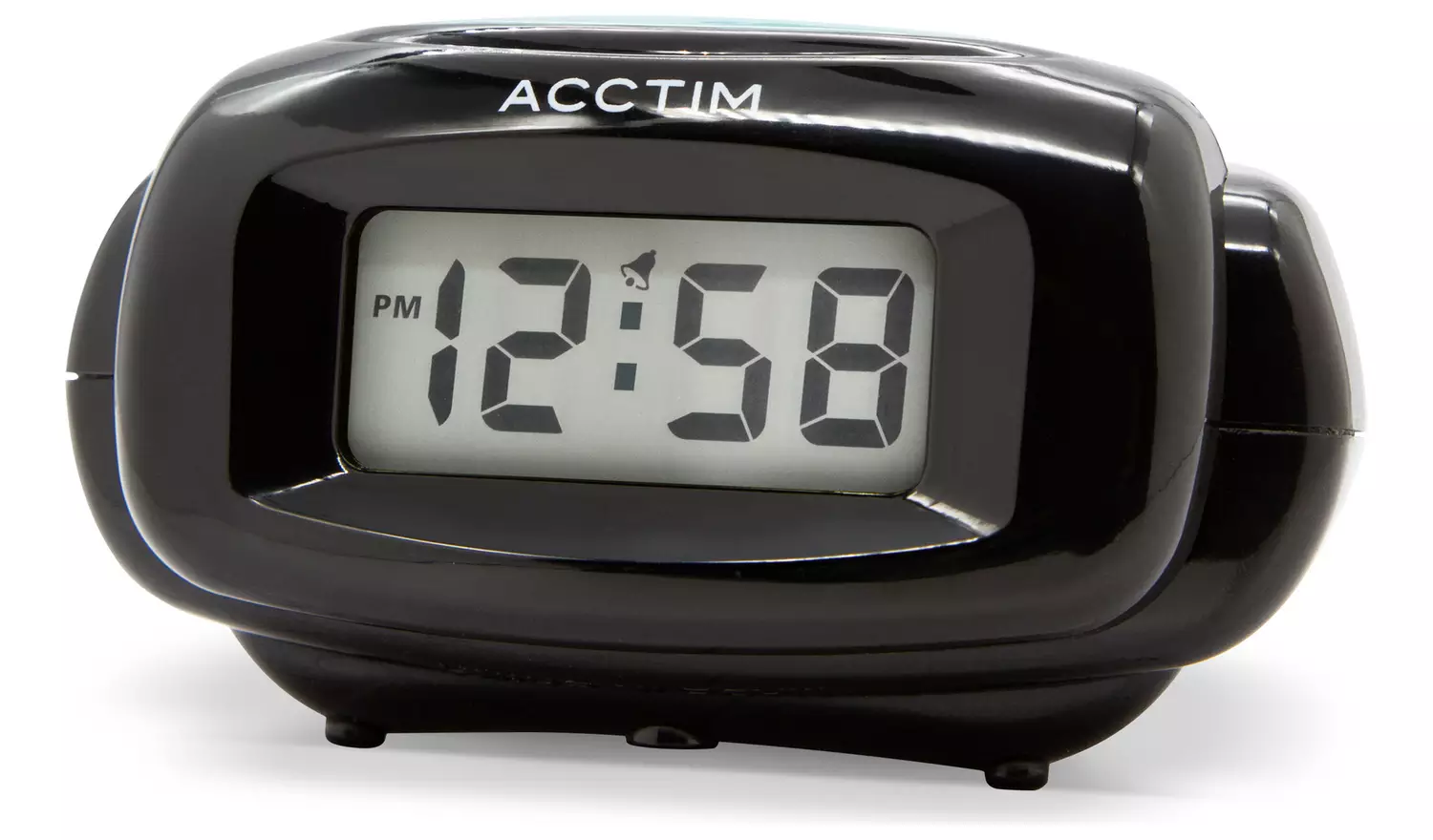 Acctim Aura LCD Alarm Clock - Black