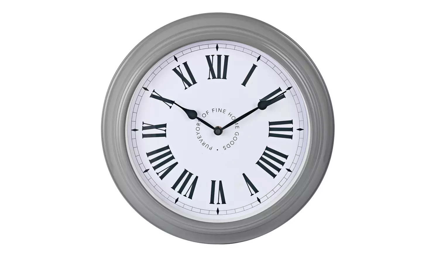Habitat Stationary Wall Clock - Grey