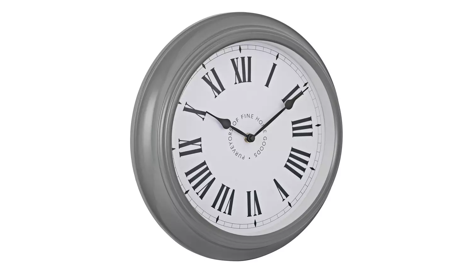 Habitat Stationary Wall Clock - Grey