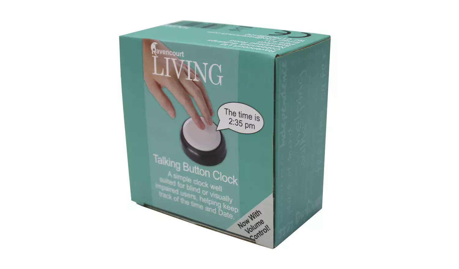 Ravencourt Living Talking Button AlarmClock