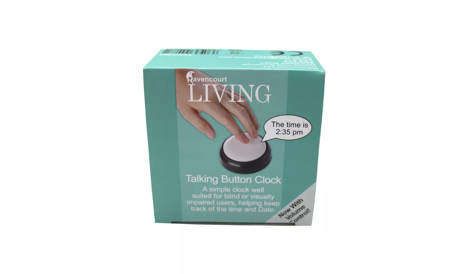 Ravencourt Living Talking Button AlarmClock