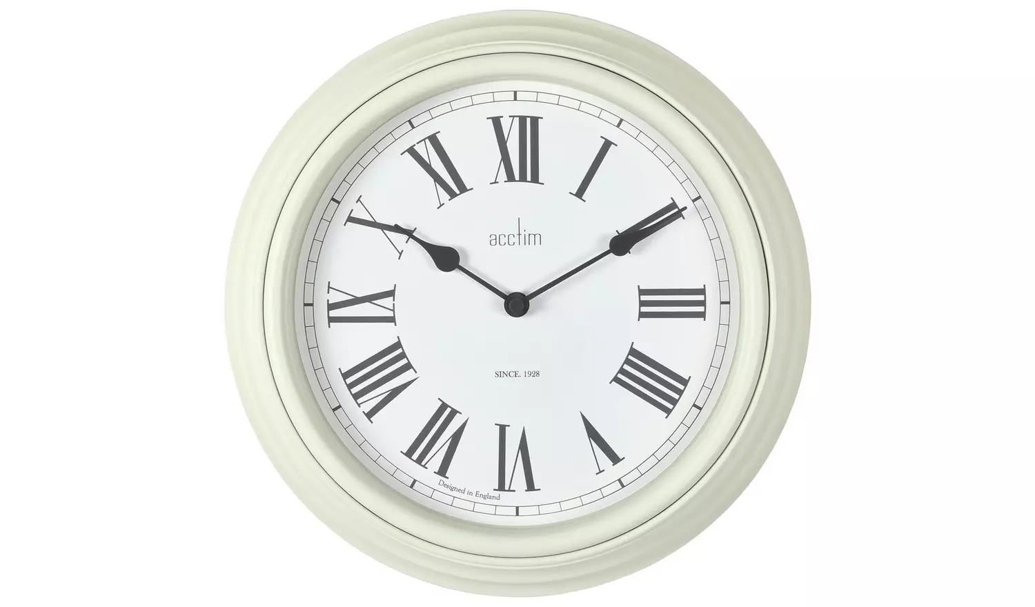 Acctim Vintage Wall Clock - Cream