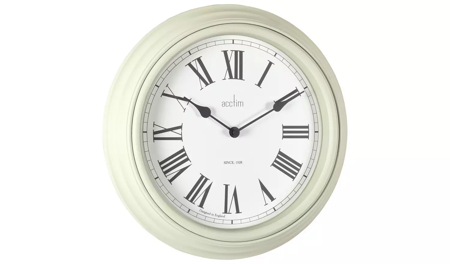 Acctim Vintage Wall Clock - Cream