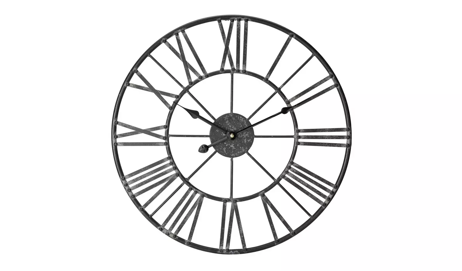 Argos Home Large Numerical Wall Clock - Black