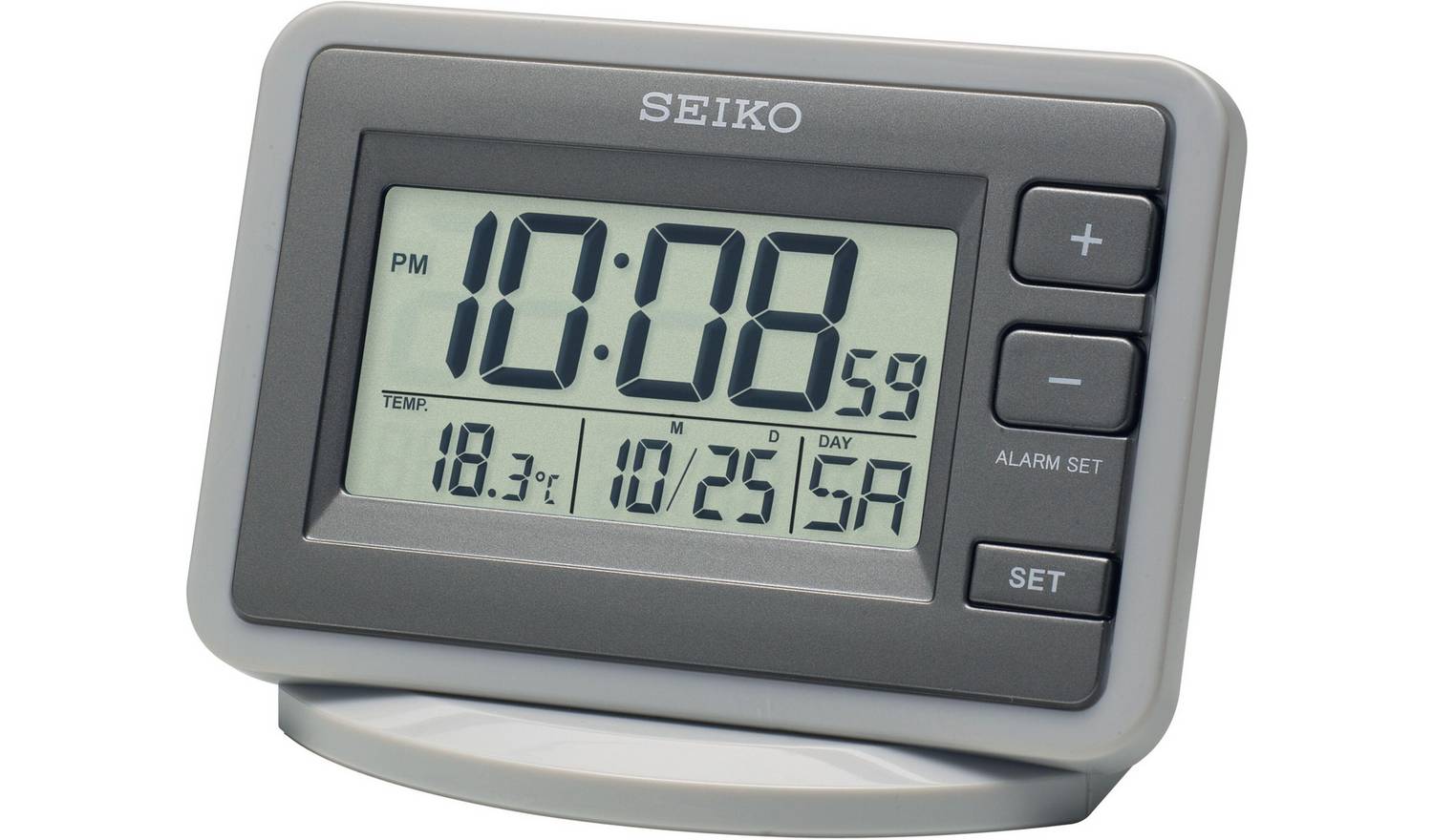 Seiko LCD Alarm Clock
